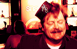 Ron Swanson Drunk GIF