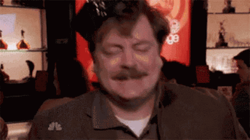 Ron Swanson Happy Dance GIF