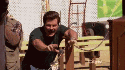 Ron Swanson Lil Sebastian GIF