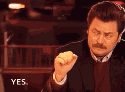 Ron Swanson Nick Offerman GIF