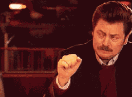 Ron Swanson Nick Offerman GIF