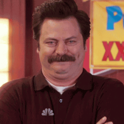 Ron Swanson Nick Offerman GIF