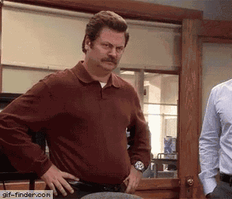 Ron Swanson No GIF