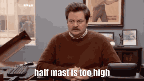 Ron Swanson Show Some Damn Respect GIF