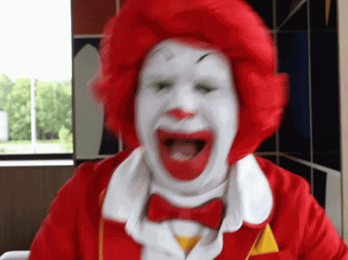 Ronald Laugh GIF