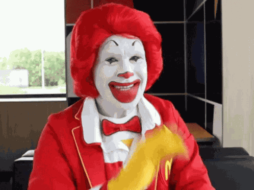 Ronald Mcdonald Point GIF