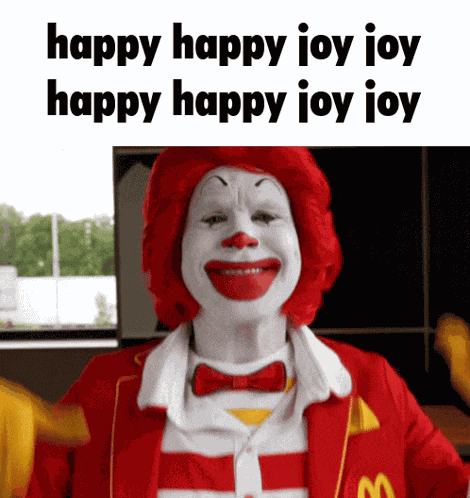 Ronald Mcdonald Ren And Stimpy GIF