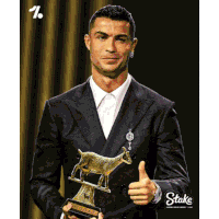 Ronaldo Ronaldo Trophy Sticker