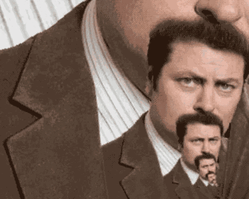 Ronception Ron Swanson GIF