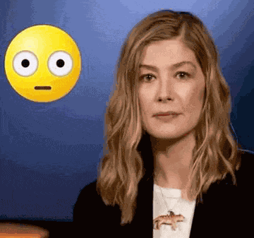 Rosamund Pike Eye Roll GIF