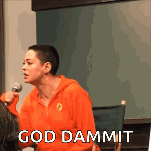 Rose Mcgowan Mad GIF