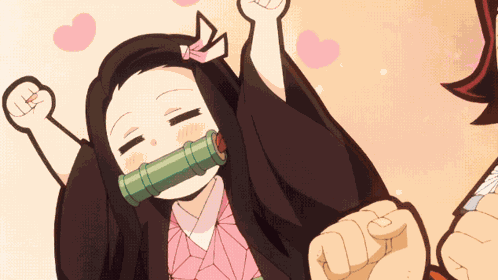 Roseylemon Nezuko GIF