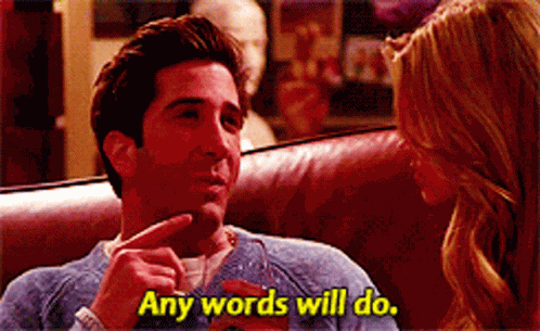 Ross Geller David Schwimmer GIF