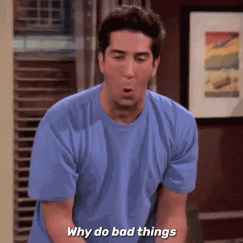 Ross Geller Friends GIF