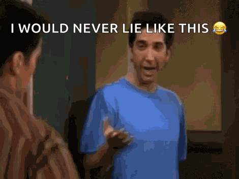 Ross Im Fine GIF
