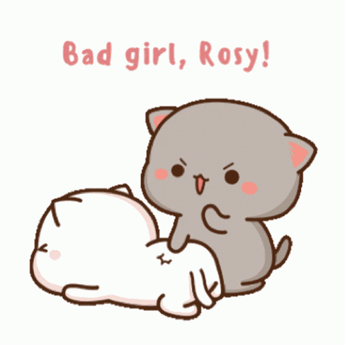 Rosy Cheeks Bad Girl GIF