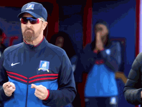 Roy Kent Fingers Crossed GIF