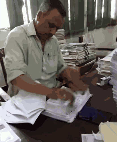 Rubber Stamp Bureaucracy GIF