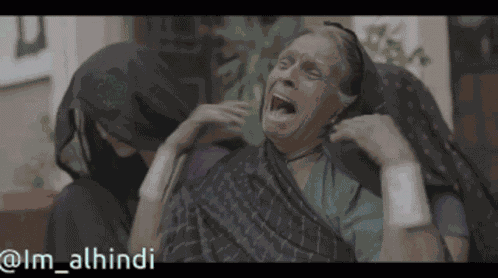 Rudaali Funny Crying GIF