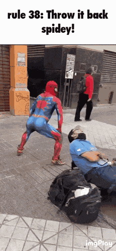 Rule 38 Spiderman GIF