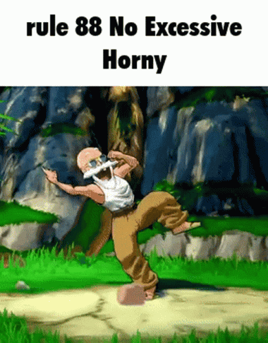 Rule88 Horny GIF