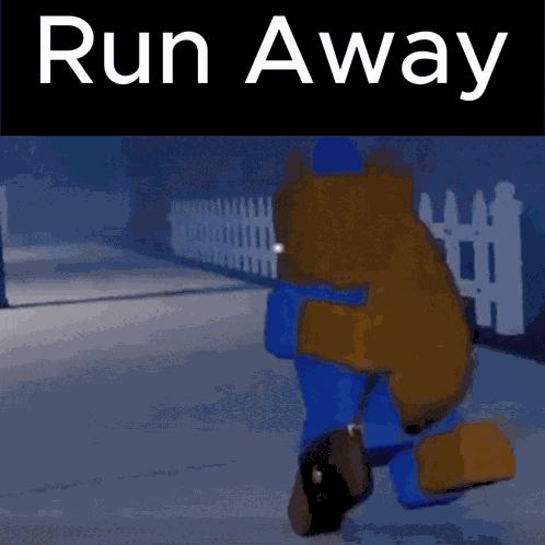 Run Away Running Away GIF