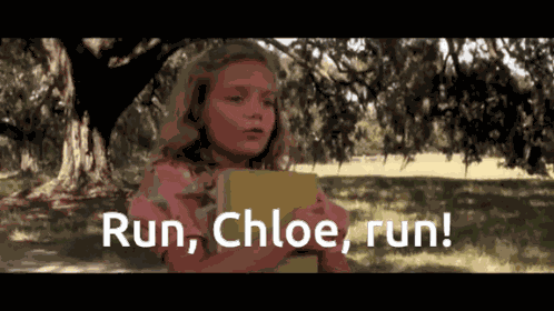 Run Forrest Run Run Chloe Run GIF