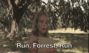 Run Forrest Run GIF