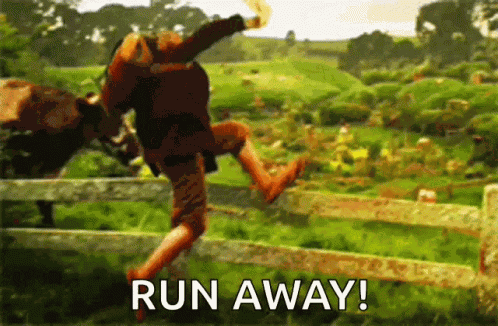 Run Lord Of The Rings GIF
