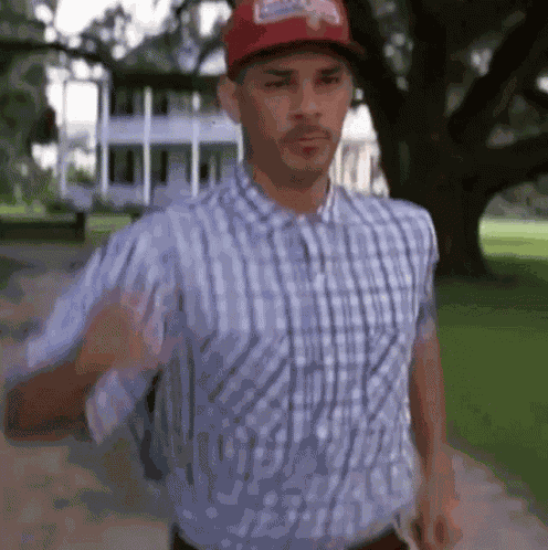 Running Face Morph GIF