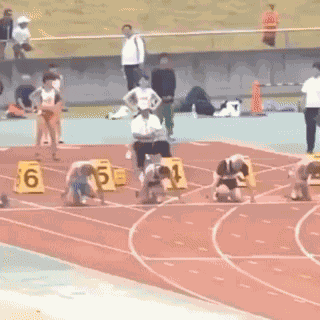 Running Slow GIF