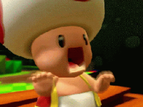 Running Toad GIF
