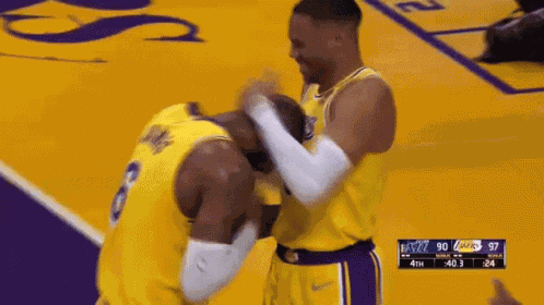 Russell Westbrook Lebron GIF