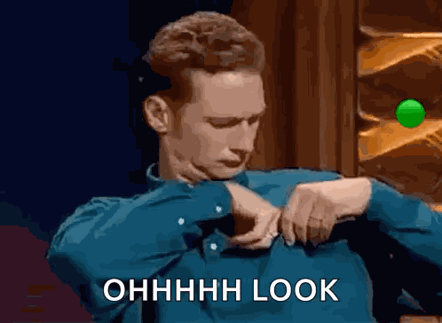 Ryan Stiles Middle Finger GIF