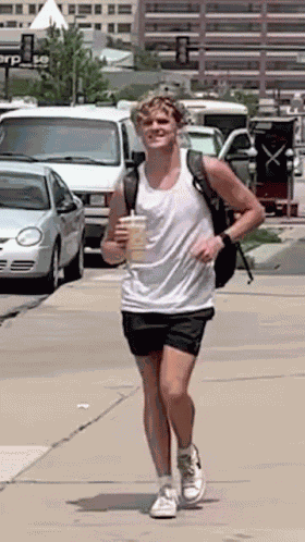 Ryan Trahan Silly Walk GIF