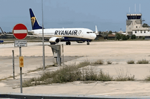 Ryanair Avion GIF