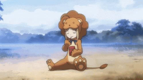 Saber Lion3 GIF