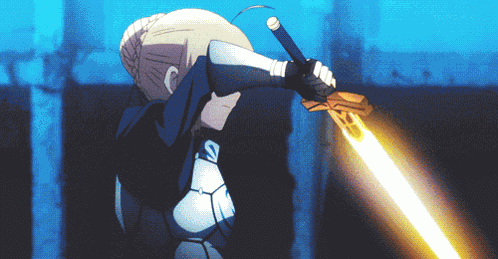 Saber Pendragon GIF