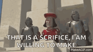 Sacrifice Im Willing To Make Sheen GIF