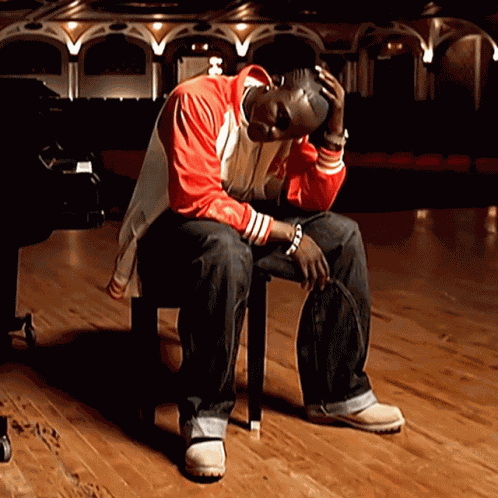 Sad Akon GIF