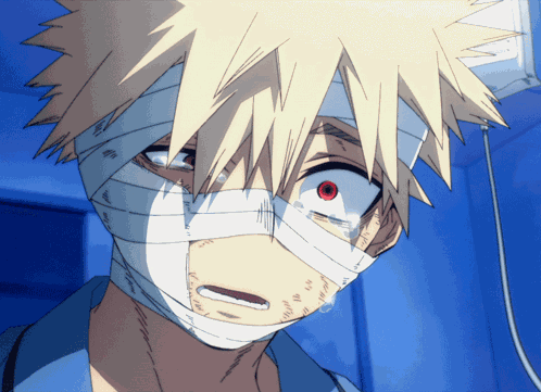 Sad Anime Boy Crying GIF