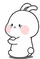Sad Boo Nuomi Rabbit Sticker