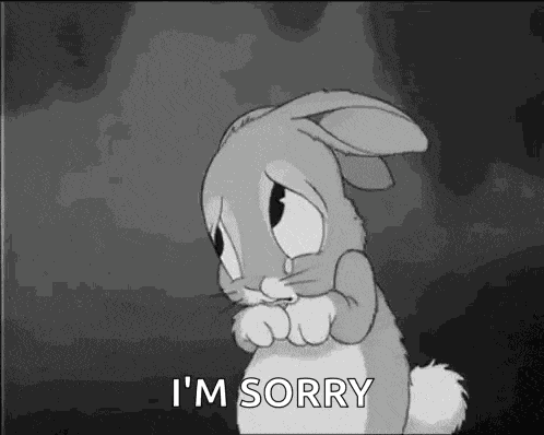 Sad Bunny GIF