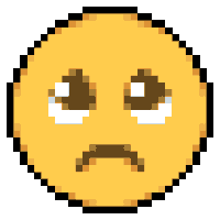 Sad Emoji Sticker