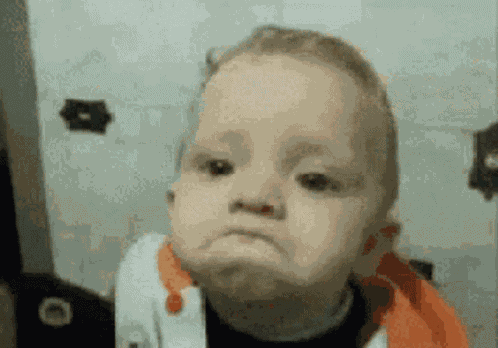 Sad Face Ok GIF