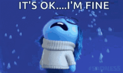 Sad Face GIF