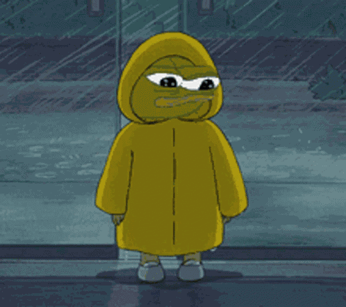 Sad Frog GIF