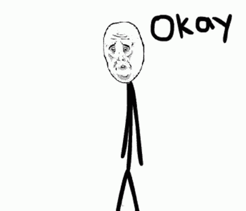 Sad Okay GIF