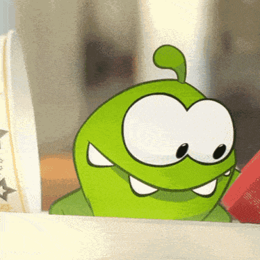 Sad Om Nom GIF