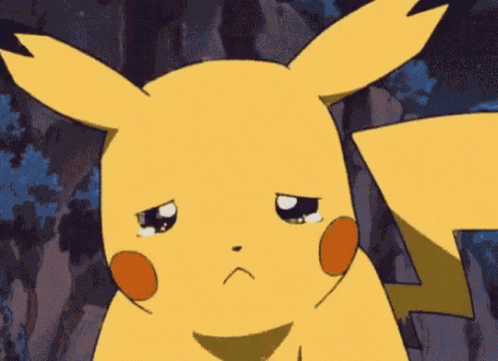 Sad Pikachu GIF